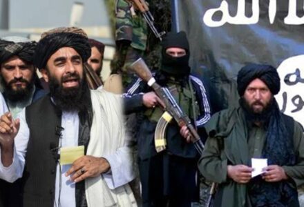 Strategic and tactical battle between the Taliban and Islamic State terrorist groups