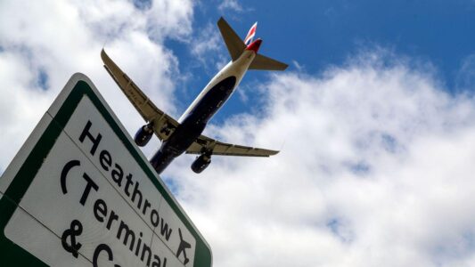 Man arrested at the Heathrow Airport on suspicion of terrorism