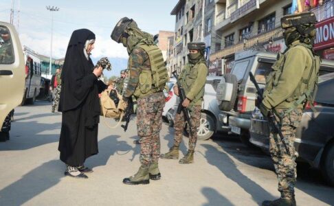 National Investigation Agency conducted raids at eleven places in Jammu and Kashmir