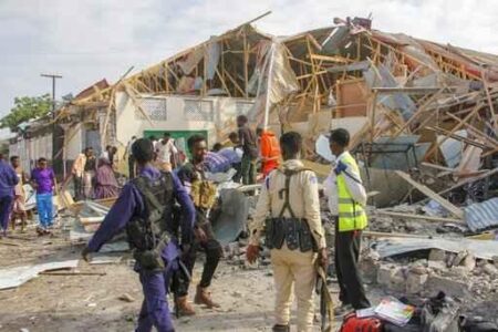 Al-Shabaab blast by school in Somali capital kills at least eight people