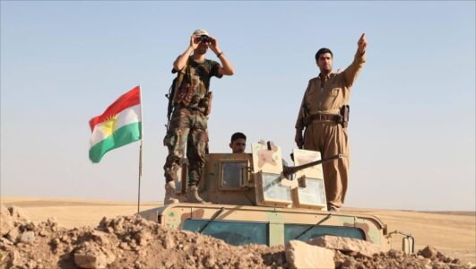 Islamic State terrorists launched a new terror attack on the Peshmerga forces in Garmyan