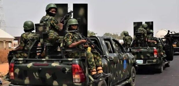 Two Nigerian soldiers killed as troops foiled terrorists raid on military base