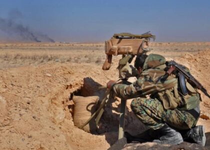 Islamic State terrorists killed three pro-Assad soldiers in the Badia desert