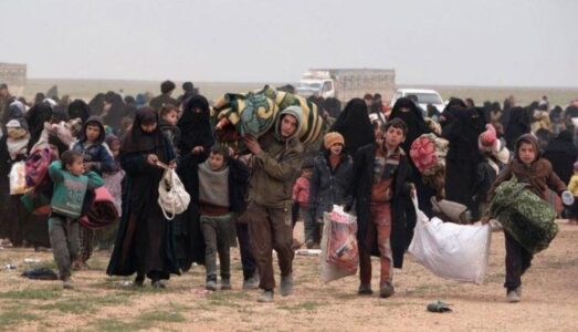 Over 200 Islamic State-affiliated people leave al-Hol camp