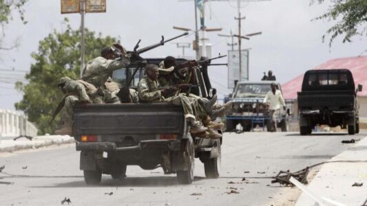 Al Shabaab terrorist group claims responsibility for terror attack at military camp in the Somalian capital Mogadishu