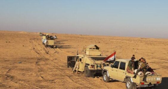 Iraqi Forces launched operations against Islamic State in three governorates