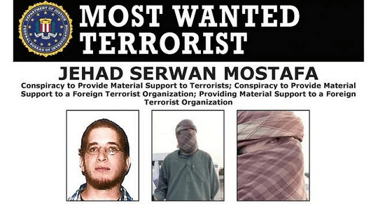 U.S. Department of Justice offered $5 million for information on key Al Shabaab leader Jehad Serwan Mostafa