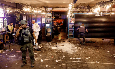 Two people dead after gunman opened fire in Tel Aviv bar