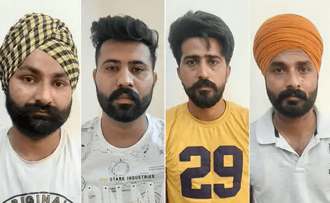 Four suspected terrorists with Pakistan link caught with explosives in Haryana
