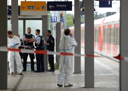 Passengers on German train overpower attacker who wounded five people