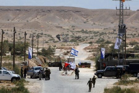 Israeli authorities boosted the southern border defense facing Islamic State terrorists