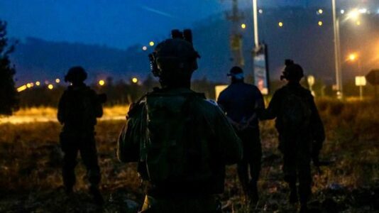 More than twenty suspected terrorists detained in multiple overnight operations across Judea and Samaria