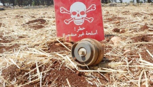Syrian soldier killed in landmine explosion
