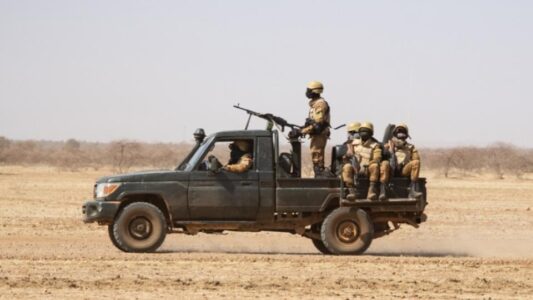 Militants kill over dozen in attack on Burkina Faso military supply mission