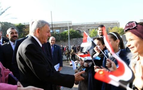 Iraqi President Rashid visits Nineveh province