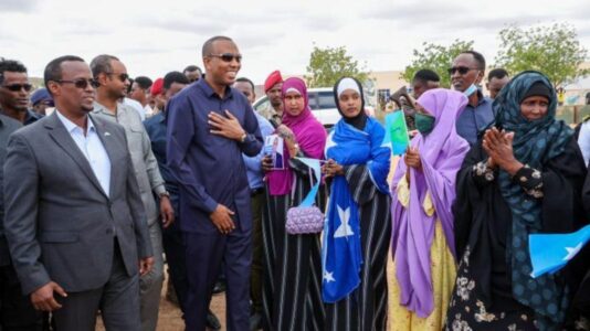 Somali leaders visit district liberated from Shabaab militants