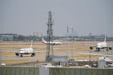 Man arrested on suspicion of terror offences after uranium found on package at Heathrow