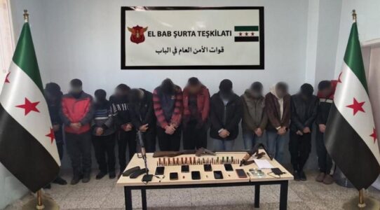 Turkish forces detained 16 ISIS members in Syria