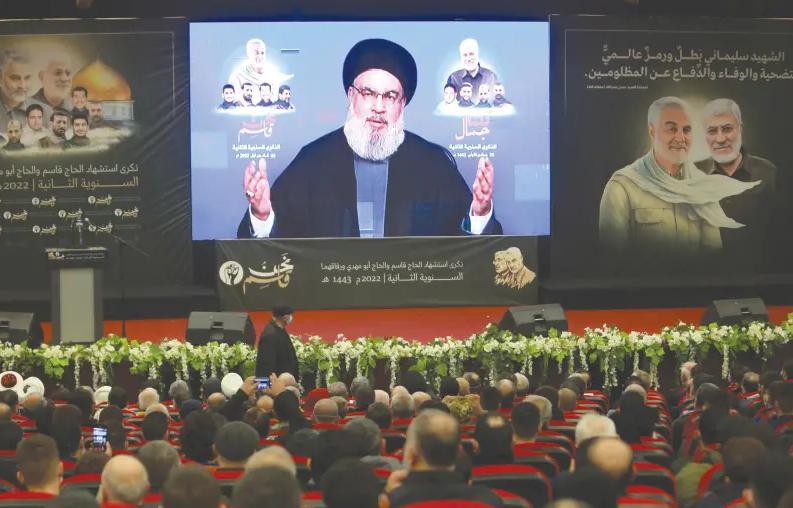 Palestinian Islamic Jihad leaders meet with Hezbollah leader Nasrallah