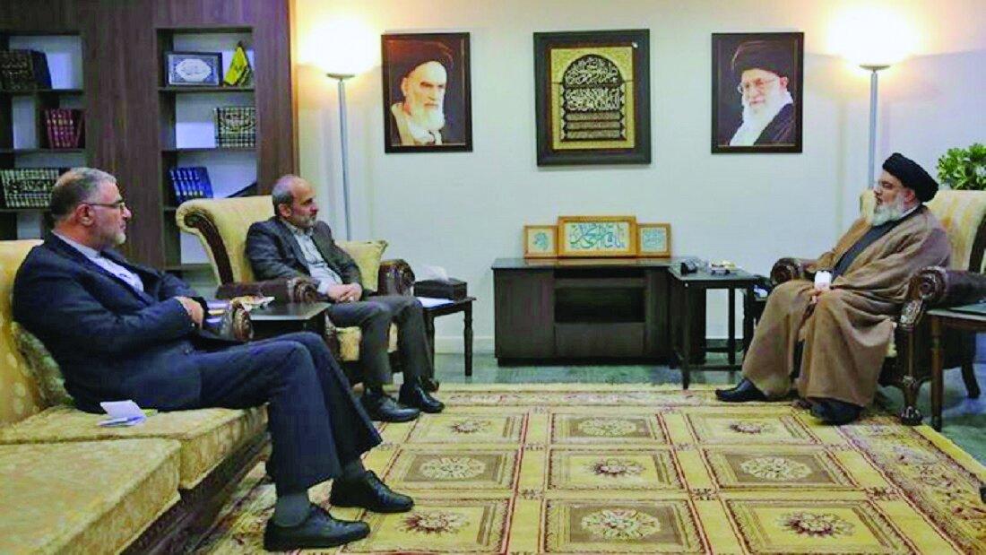 Head of Iranian broadcaster meets Hezbollah chief