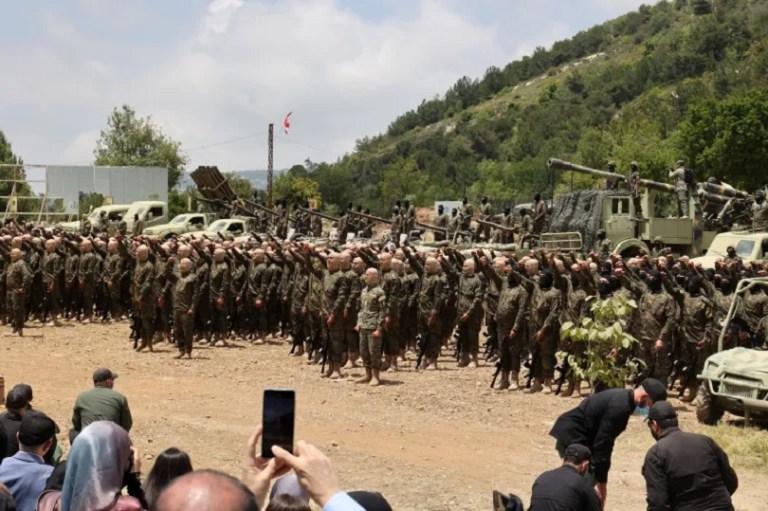 Hezbollah conducts wargames near Lebanon’s border with Israel