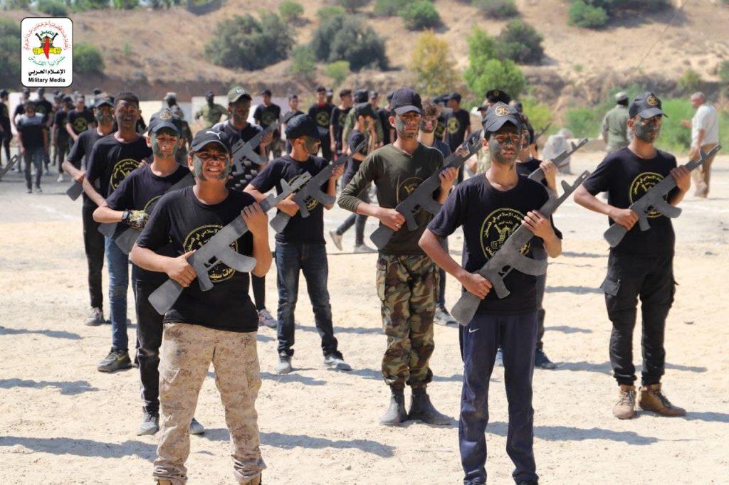 Islamic Jihad Begins Military Summer Camp for Palestinian Youth