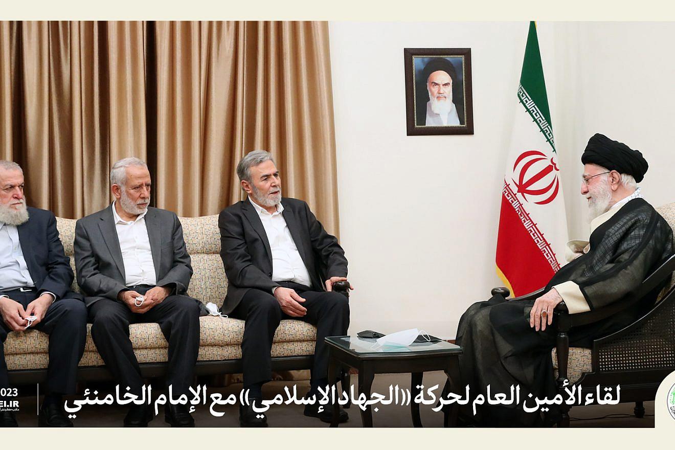 Khamenei meets with Islamic Jihad leader in Tehran