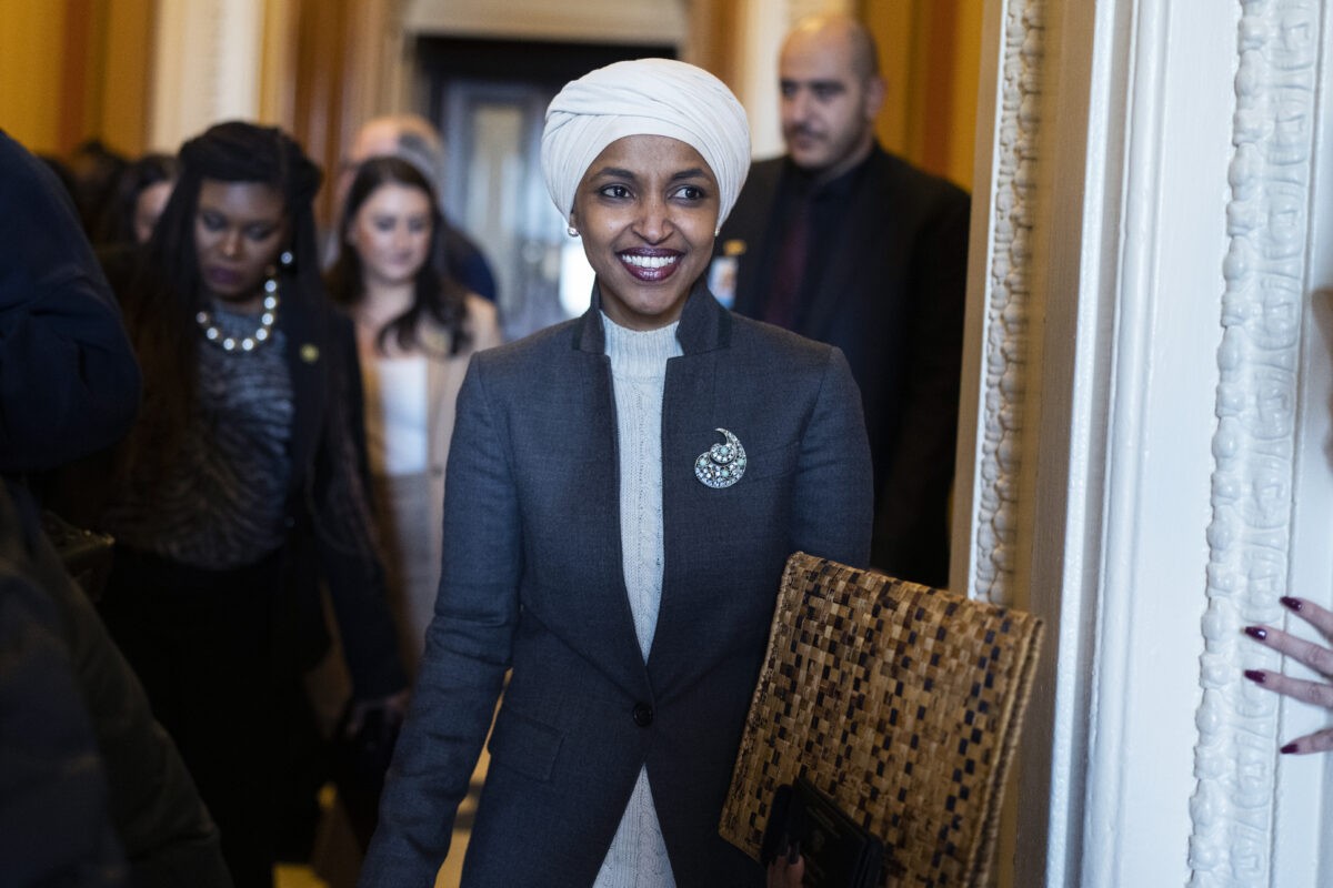 For Ilhan Omar, not all foreign influence spending is bad