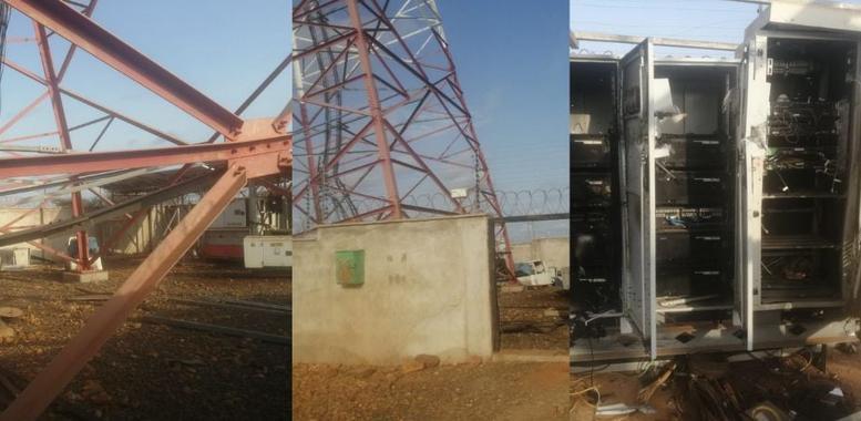 Suspected terrorists destroy communication mast in Mandera