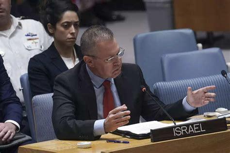 Hamas are modern-day Nazis….they are rulers of Gaza: Israeli envoy at UN