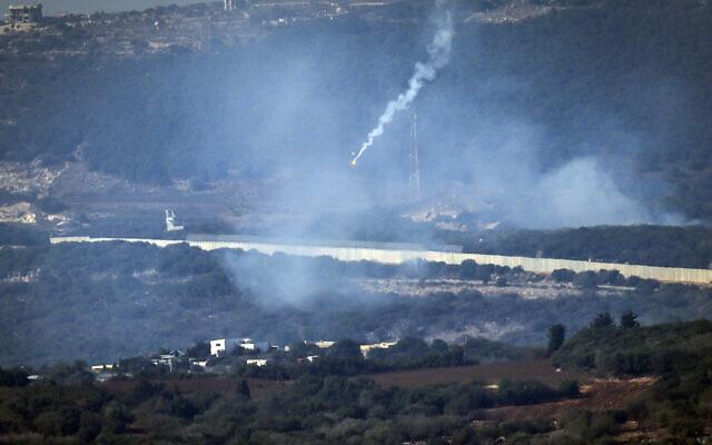 Rockets fired from Lebanon at north; IDF strikes terror cells, Hezbollah sites