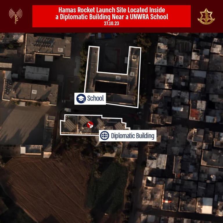 Israel says these photos show Hamas rockets in and near U.N. facilities in Gaza