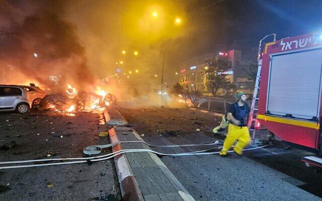 Rocket from Lebanon strikes Kiryat Shmona as fighting ramps up on northern border