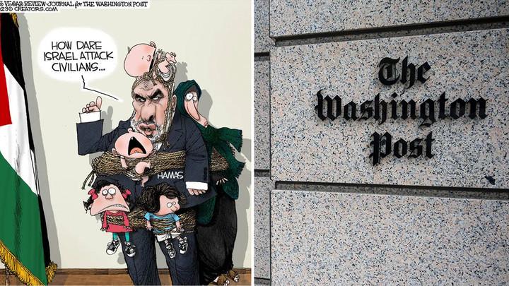 Washington Post pulled anti-Hamas political cartoon amid ‘deep concerns’ from staffers