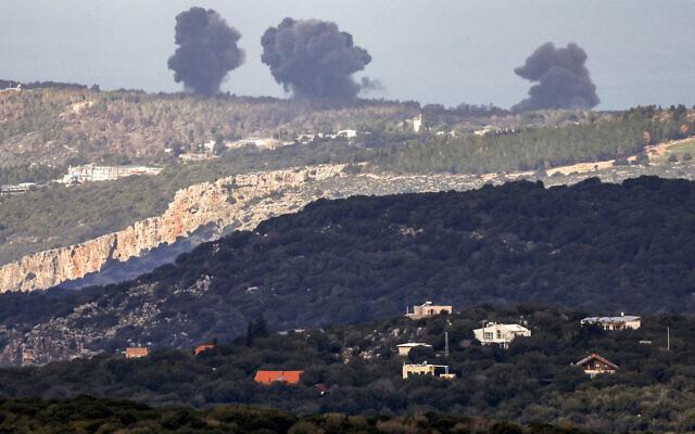 IDF carries out ‘wide-scale’ airstrikes on Hezbollah as rockets from Lebanon hit north