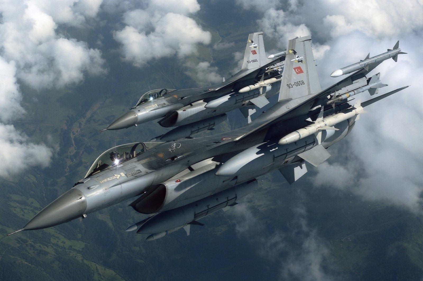 Turkish jets destroy 14 PKK terrorist targets in northern Iraq