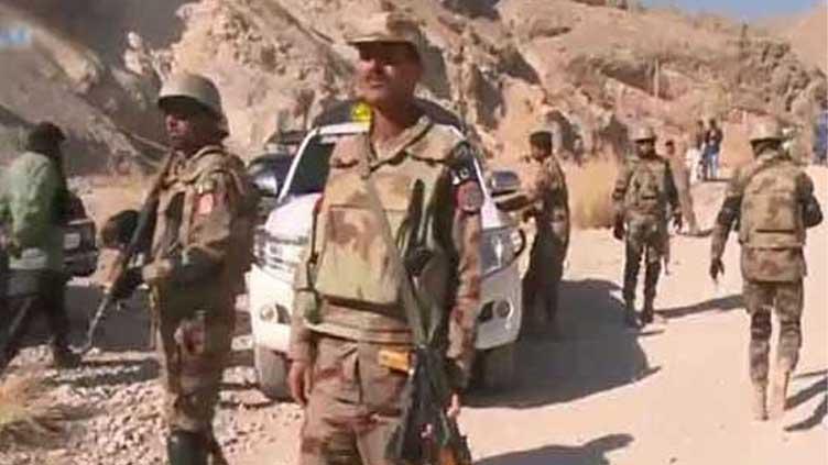Five terrorists killed as security forces repulse attack in Machh