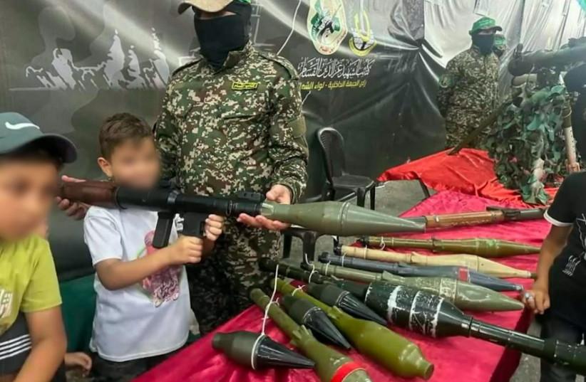 IDF proof: Hamas, PIJ use young children for Gaza terror activities, incitement