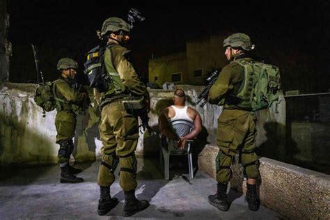 40 suspects arrested throughout West Bank by Israeli security forces