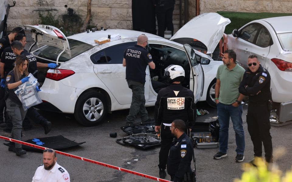 Jerusalem car ramming ‘terror attack’ injures three